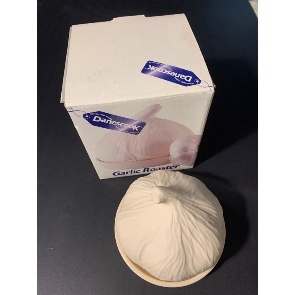 Danescook Garlic Roaster Ceramic Off-White Kitchenware